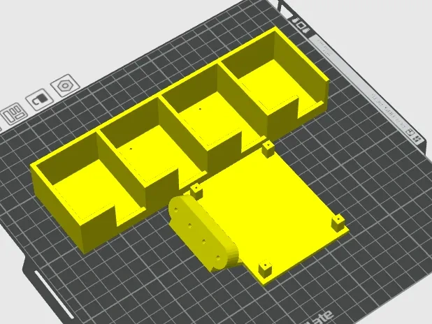 拓竹A1 top ams简易支架