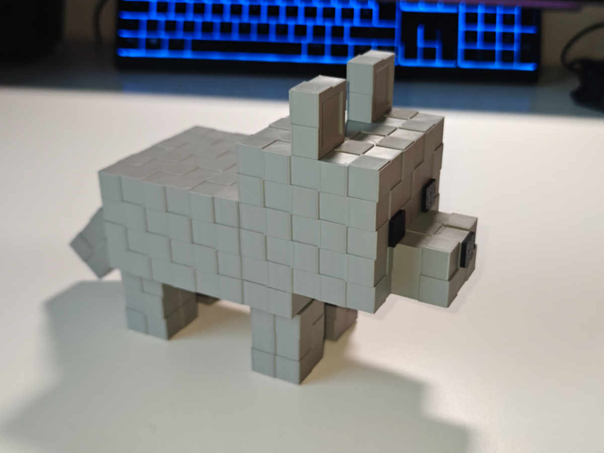 Minecraft 狗/小狗 无AMS 已更新 - 免费 3D 打印模型 - MakerWorld