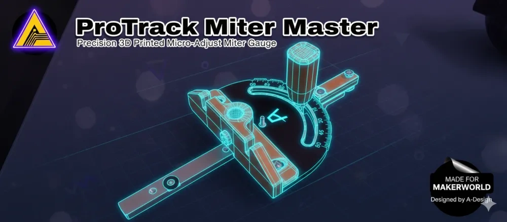 ProTrack Miter Master - 免费 3D 打印模型 - MakerWorld