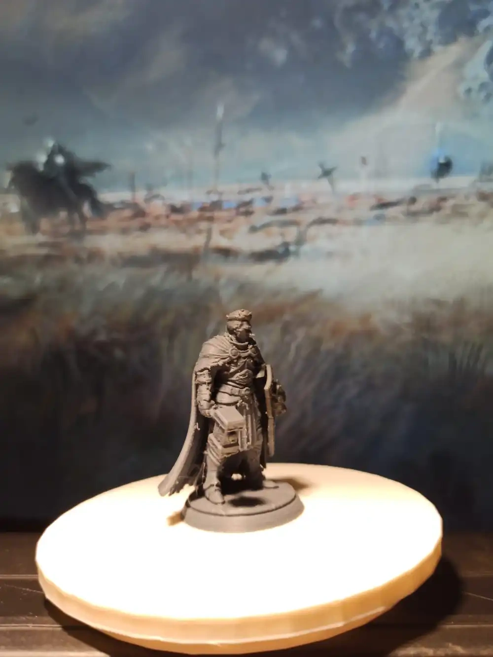 DnD Ready - 人类牧师 - 北境守望 (40mm) - 免费 3D 打印模型 - MakerWorld