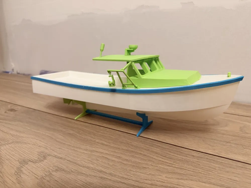 作业龙虾渔船 - 免费 3D 打印模型 - MakerWorld