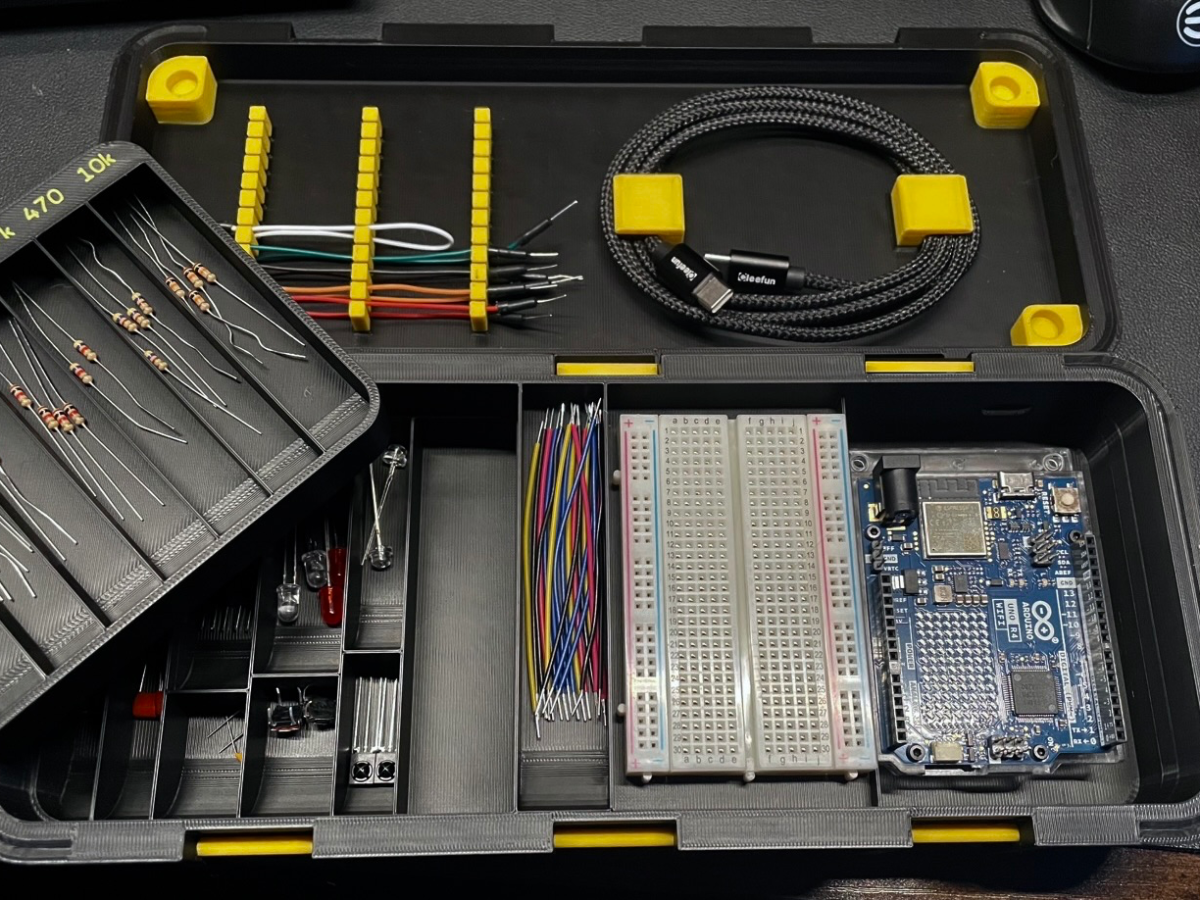 一体式 Arduino 和硬件收纳盒 - 免费 3D 打印模型 - MakerWorld