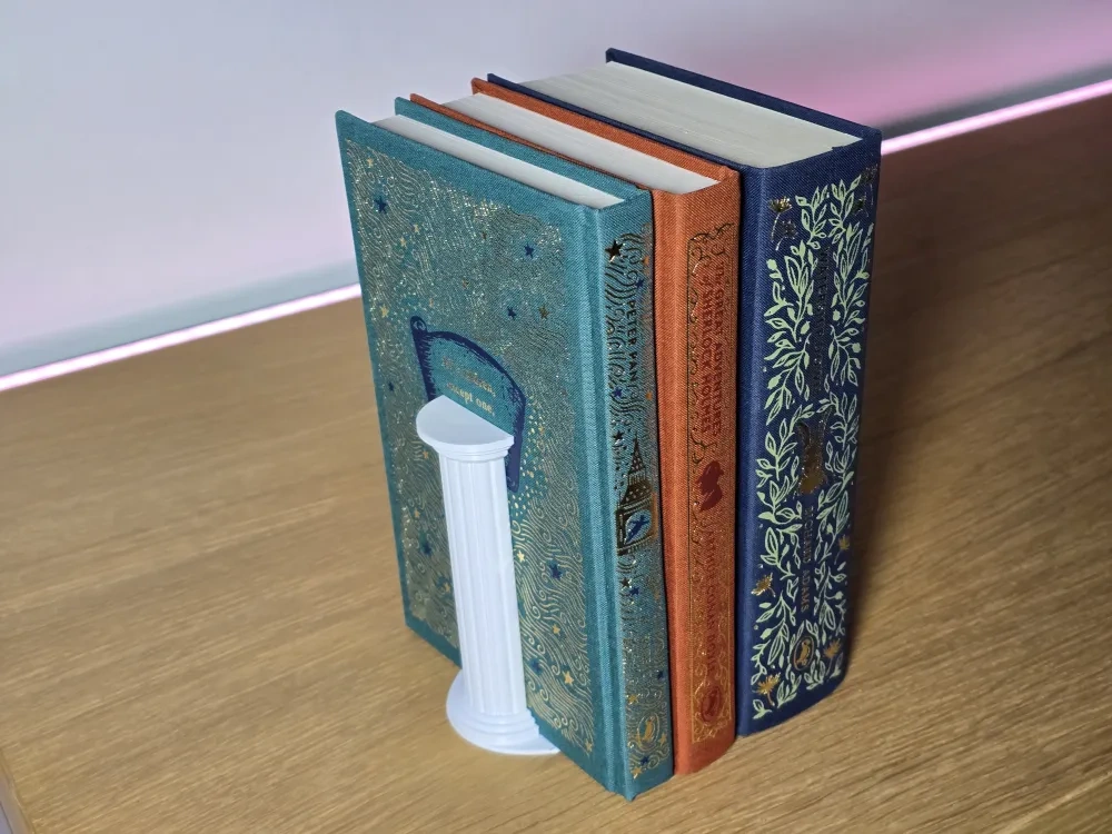 书挡 书架 书立 柱 - 免费 3D 打印模型 - MakerWorld