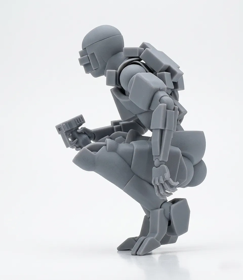 Marathon Rook 模型 - 蹲姿带武器版 - 免费 3D 打印模型 - MakerWorld