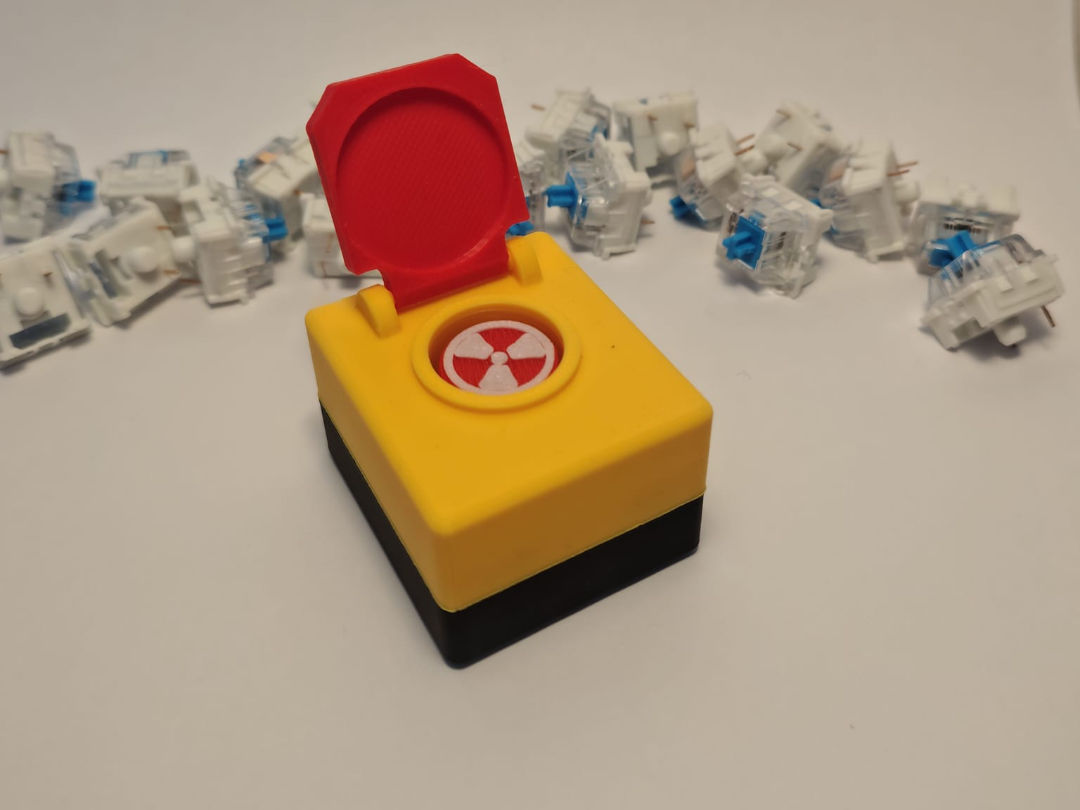 核按钮解压玩具 - 免费 3D 打印模型 - MakerWorld