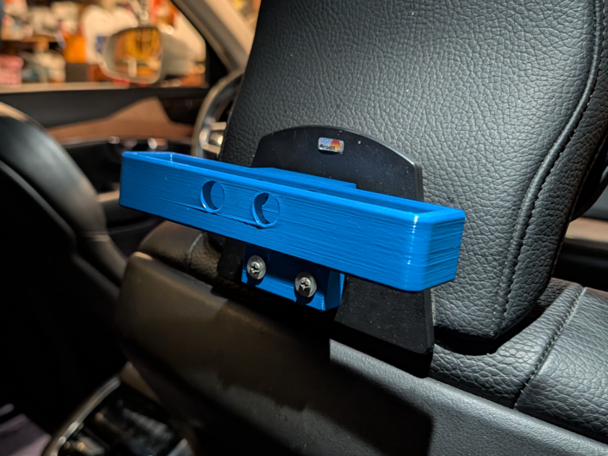 大型平板电脑头枕支架 ProClip/沃尔沃/AMPS - 免费 3D 打印模型 - MakerWorld