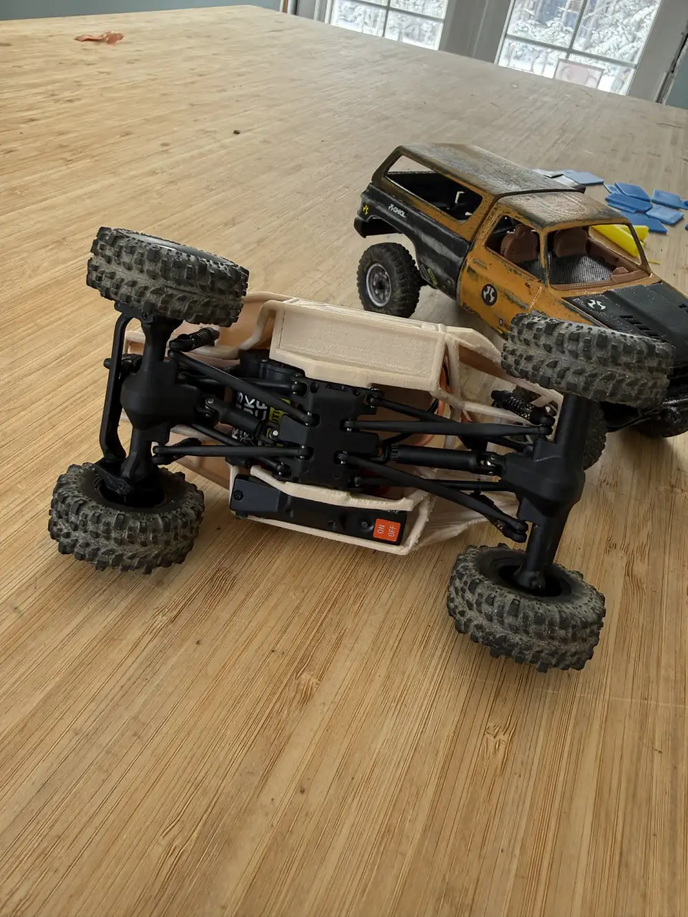 SCX30 “BRAWLER” 骨架 - 免费 3D 打印模型 - MakerWorld